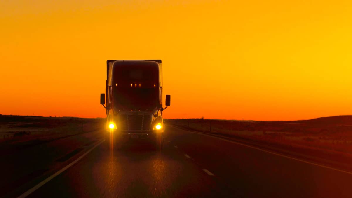 Photo of a Truck on Road