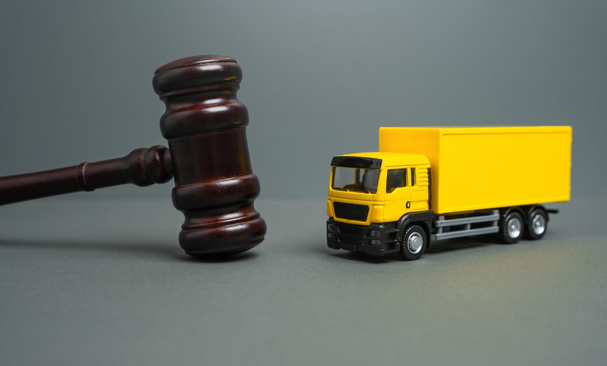 Symbols that represent a DHL truck accident lawyer